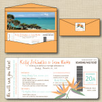 Boarding Pass Invitation Suite