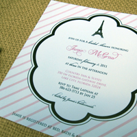 Parisian Bridal Shower
