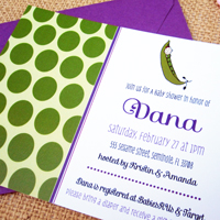 Pea-n-Pod Baby Shower
