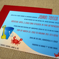 Crab Baby Shower