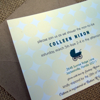 Carriage Baby Shower
