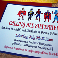Super Hero Birthday