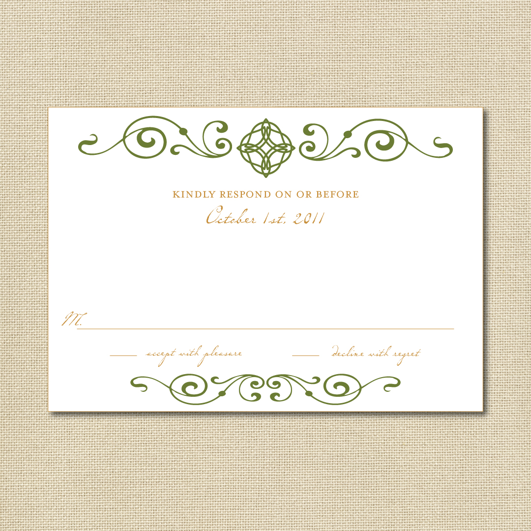 RSVP Card