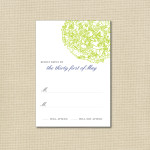 RSVP Card