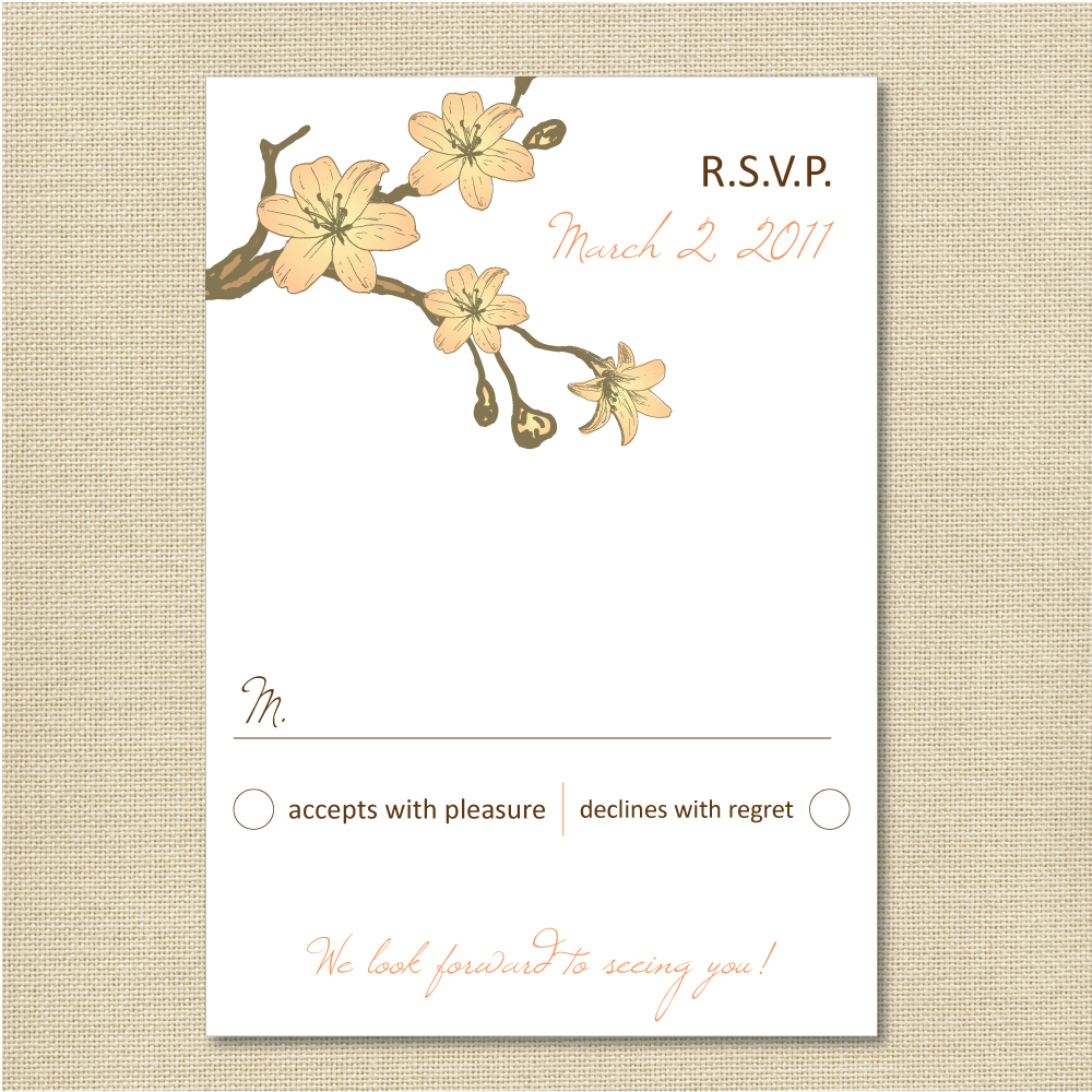 RSVP Card
