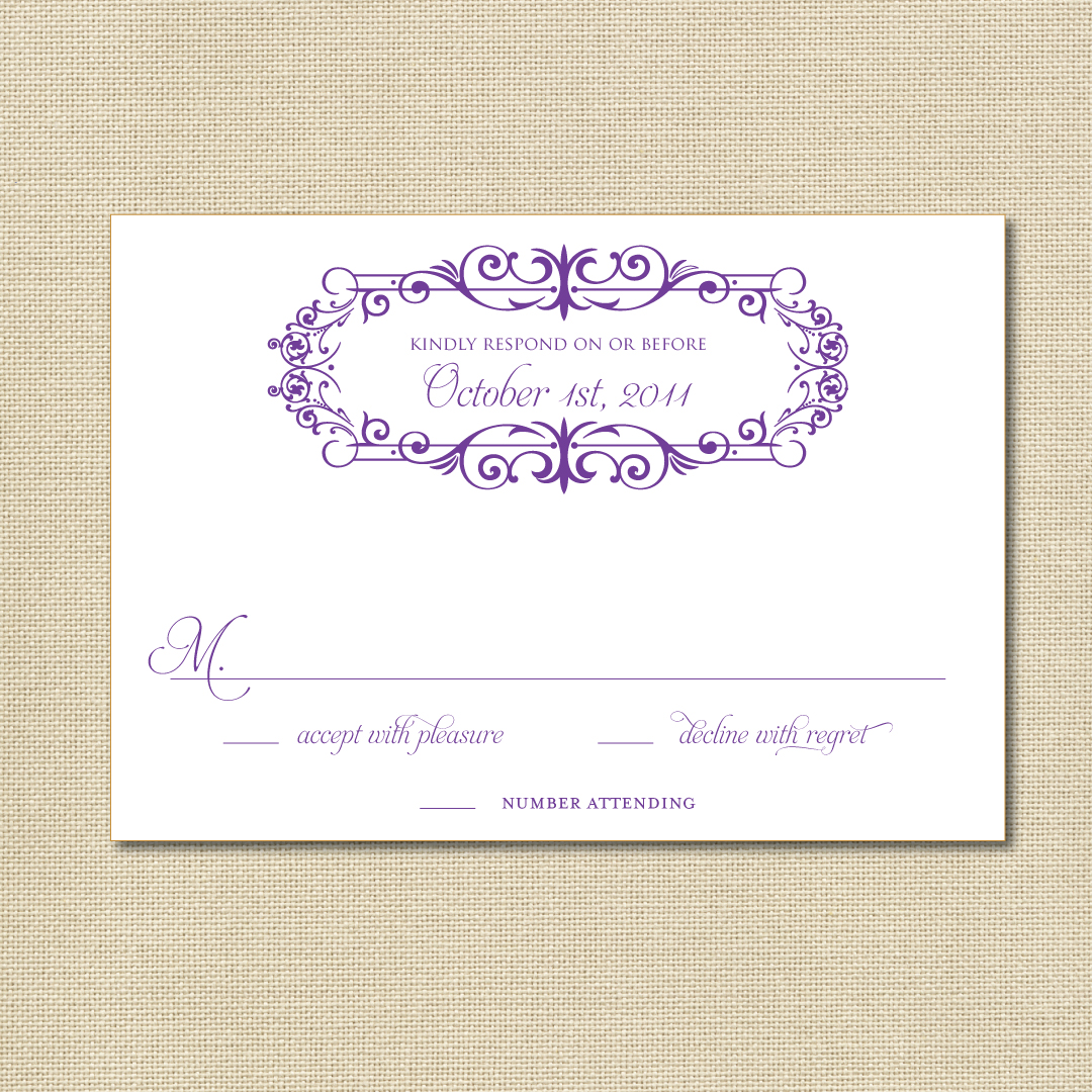 RSVP Card