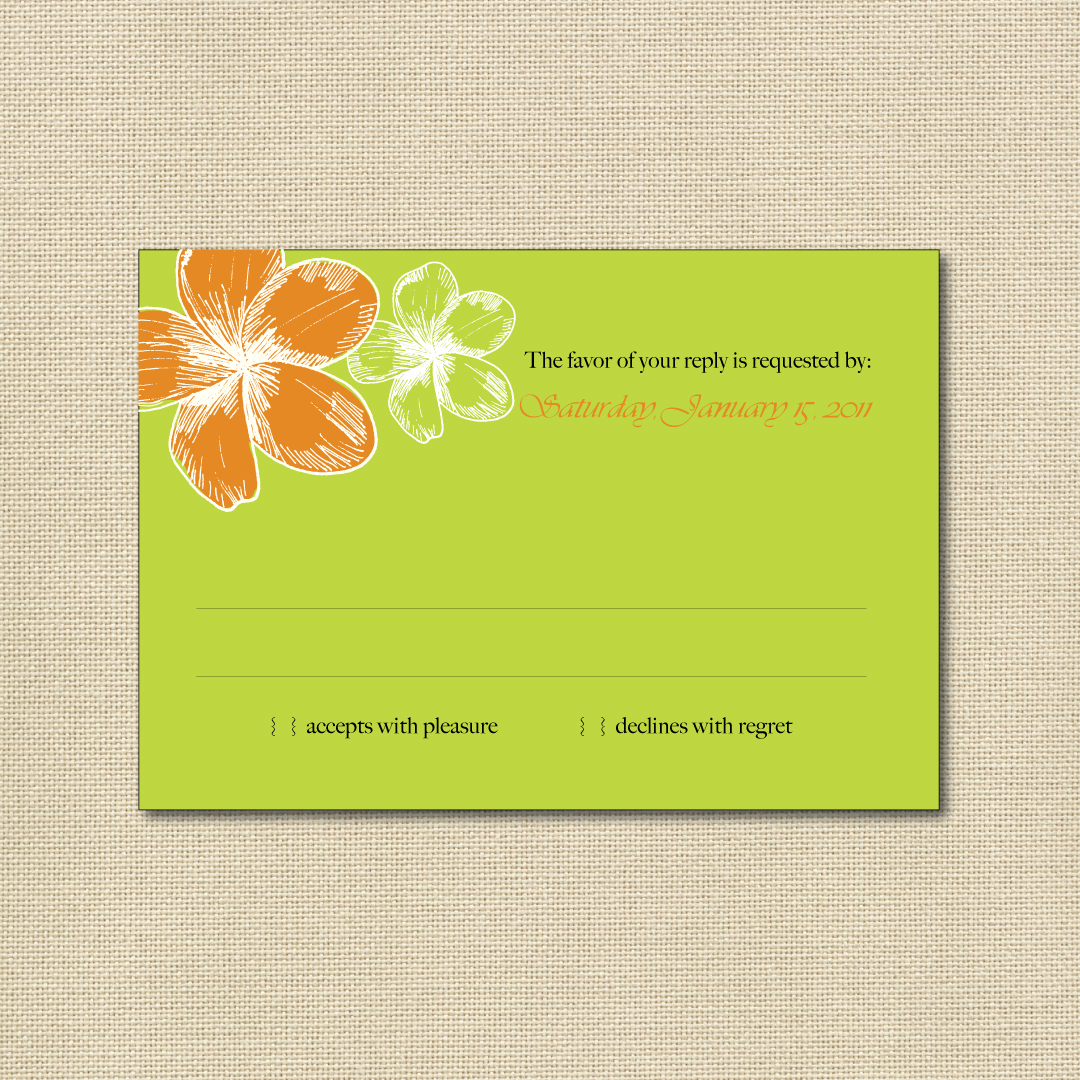 RSVP Card