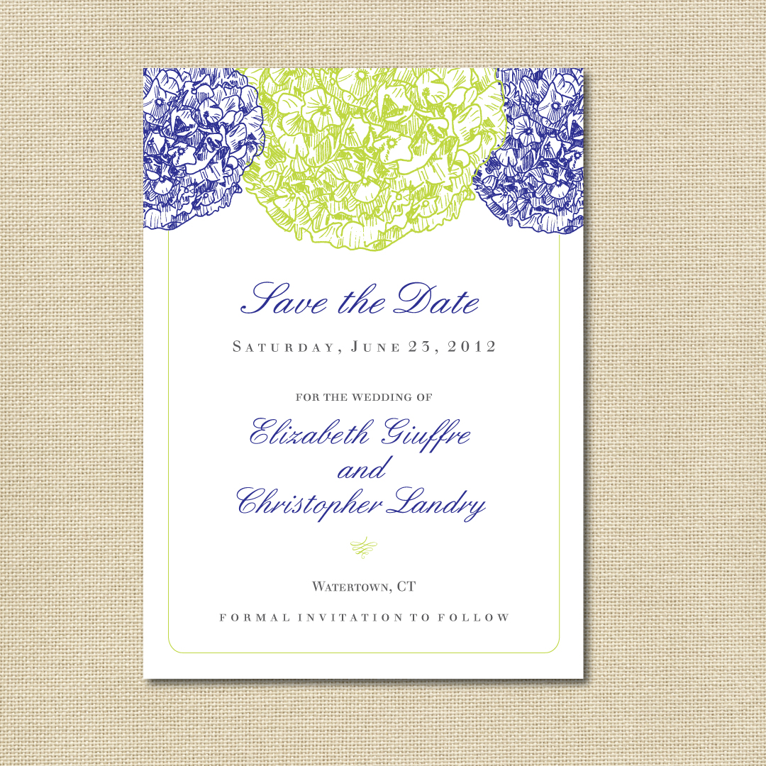 Save the Date Card